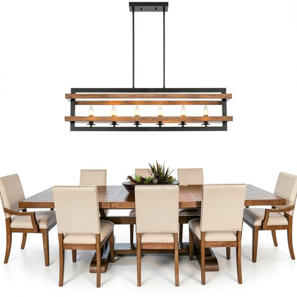 Yidelloc Kitchen Island Light Industrial Design Adjustable-2