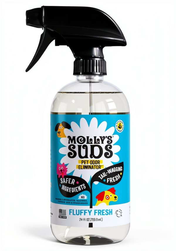 Mollys Suds Pet Odor Remover Safe Effective Clean-0