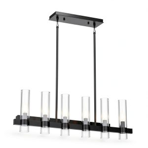 OTeedo Modern Farmhouse Chandelier Dimmable Kitchen Island-0