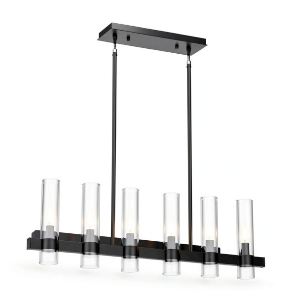 OTeedo Modern Farmhouse Chandelier Dimmable Kitchen Island-0