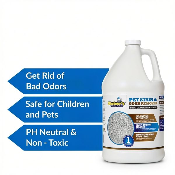 Sheiners Pet Stain Odor Remover Enzyme Cleaner Safe-1