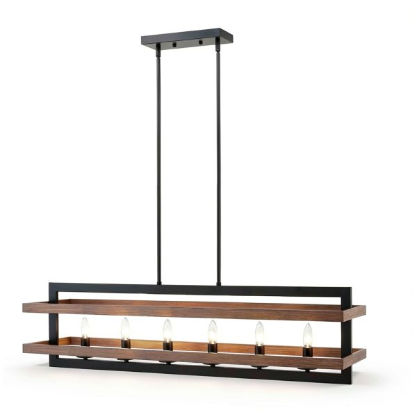 Yidelloc Kitchen Island Light Industrial Design Adjustable-3