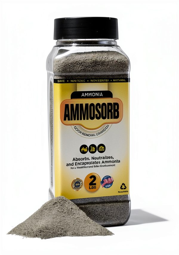 IMTEK AmmoSorb Pet Odor Eliminator Natural Cat Litter-0