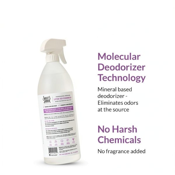 Skouts Honor Litter Box Deodorizer Eliminates Odors Cat-3