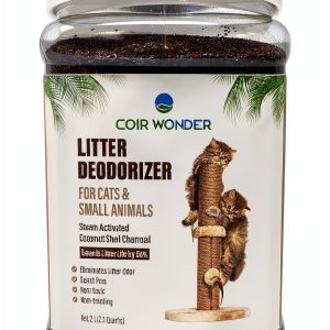 Organic Verdana Cat Litter Deodorizer Activated Charcoal-0