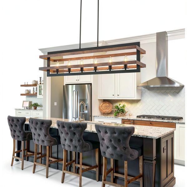 Yidelloc Kitchen Island Light Industrial Design Adjustable-1