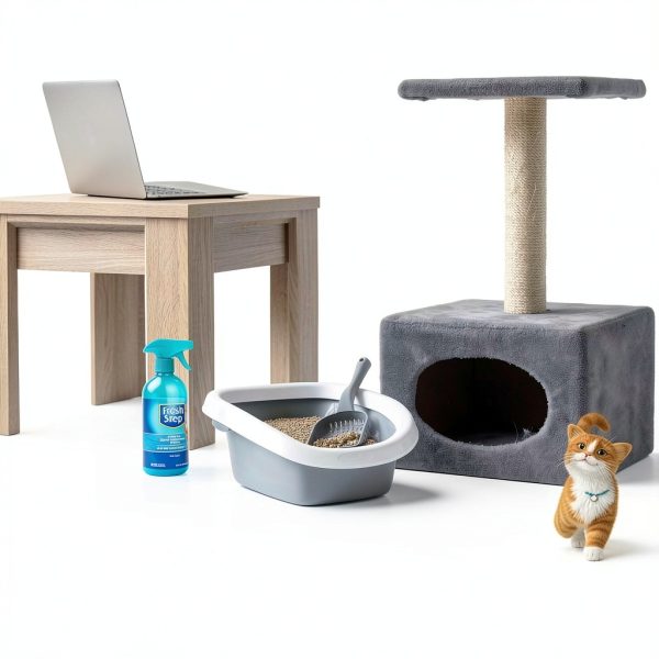 Fresh Step Litter Box Odor Eliminator Spray Pet Safe Formula-2