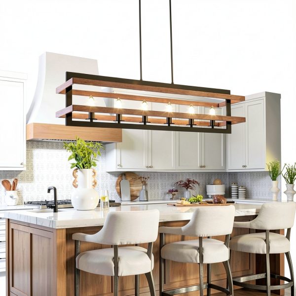 Yidelloc Kitchen Island Light Industrial Design Adjustable-5