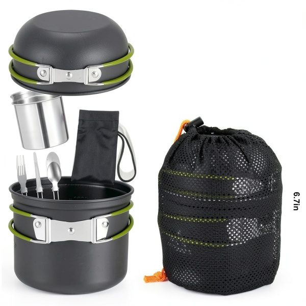 THTYBROS Camping Cookware Kit Backpacking-4