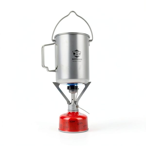 Titanium Camping Pot Bestargot Outdoor Cooking-5