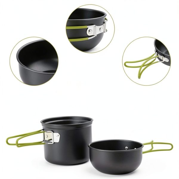 THTYBROS Camping Cookware Kit Backpacking-2