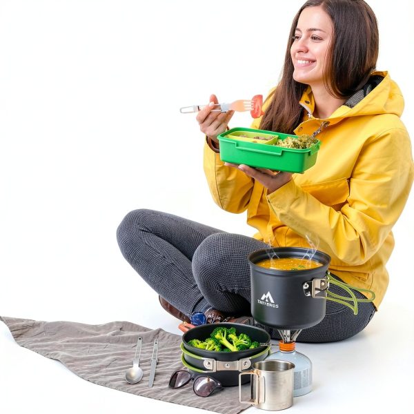 THTYBROS Camping Cookware Kit Backpacking-6