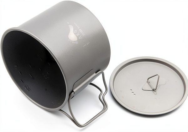 Titanium Camping Pots TOAKS Brand-7