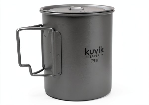 Kuvik Titanium Camping Pot 750ml-1