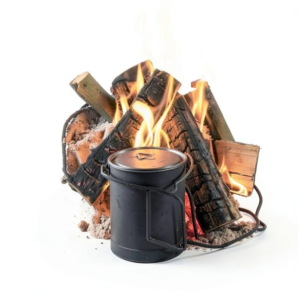 Titanium Camping Pot Bestargot Outdoor Cooking-2