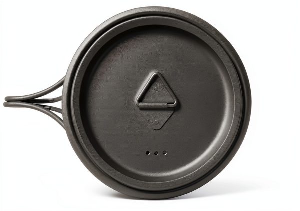 Titanium Camping Pot by Kuvik 650ml Lightweight-1