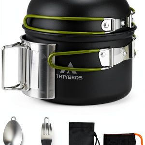 THTYBROS Camping Cookware Kit Backpacking-0