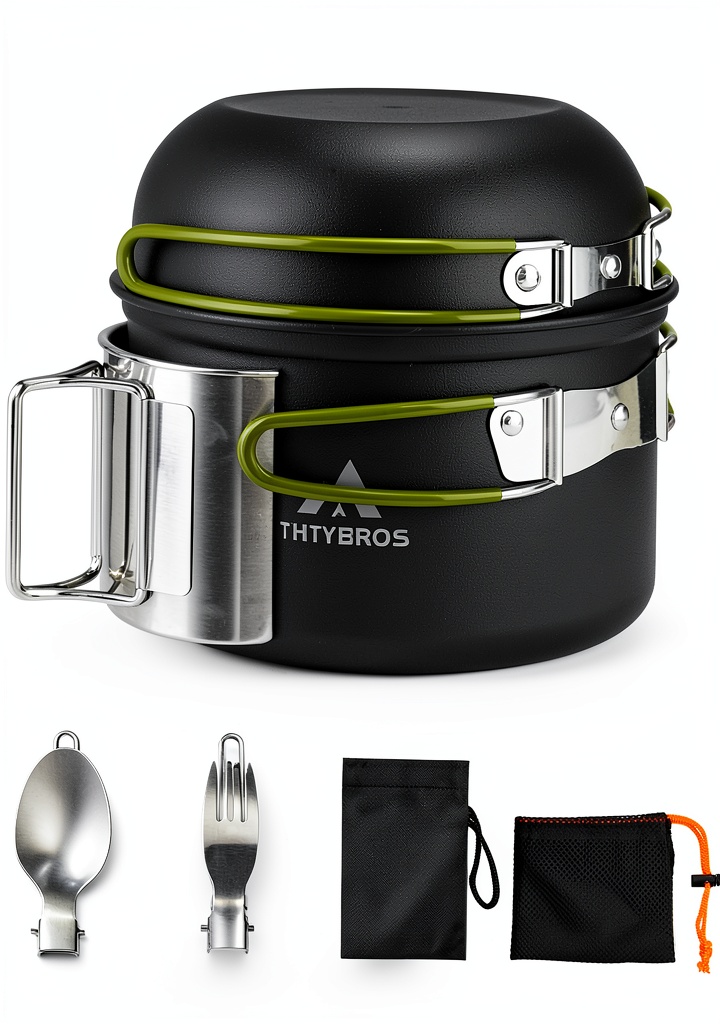 THTYBROS Camping Cookware Kit