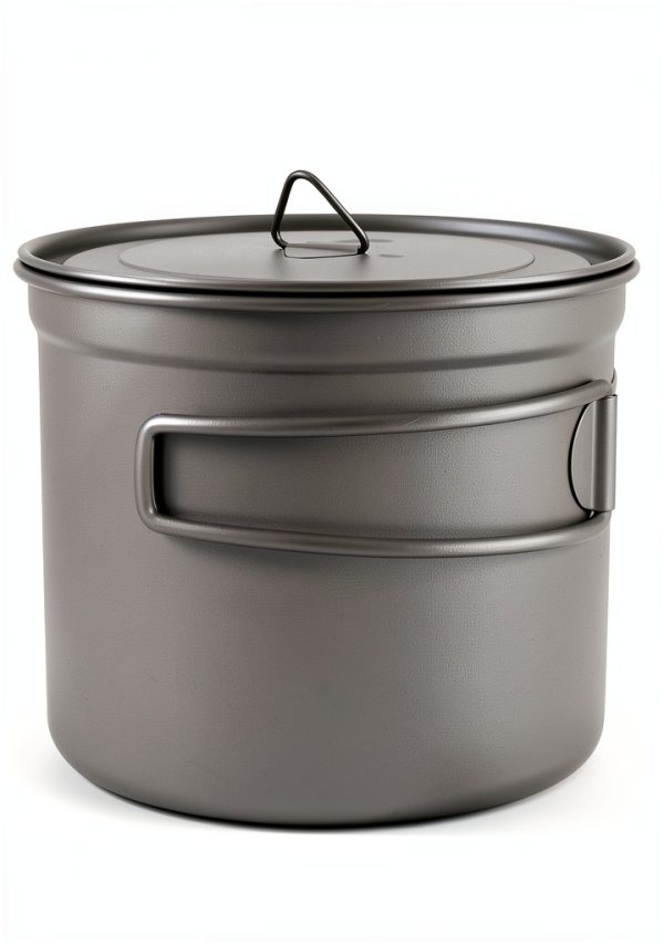 Titanium Camping Pot by TOAKS 900ml Lightweight-0