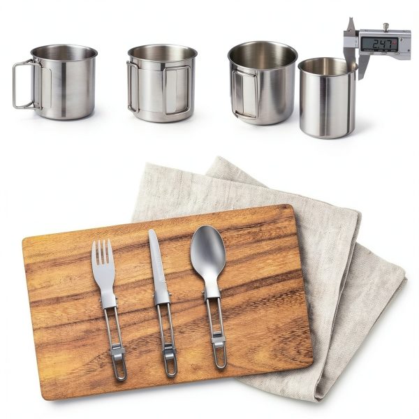 THTYBROS Camping Cookware Kit Backpacking-3