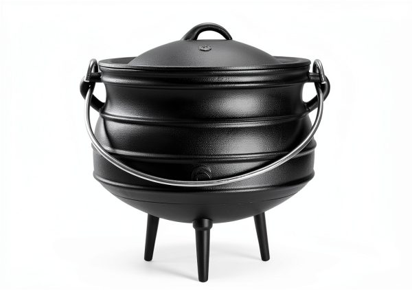 Cast Iron Dutch Oven 14qt DVK Black Pumpkin-3