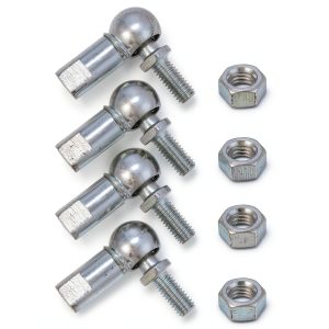Angle Ball Joint Rod End Bearing uxcell A3 Steel M6x1.0 Resistant-0