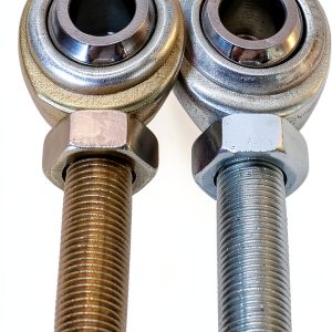 TAKPART Stainless Steel Jam Nut Set 1/2-20 LH RH Dual Thread Rod End-0