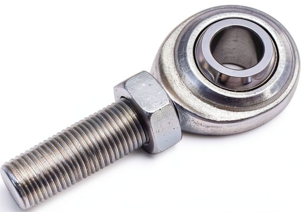 TAKPART Stainless Steel Jam Nut Set 1/2-20 LH RH Dual Thread Rod End-3