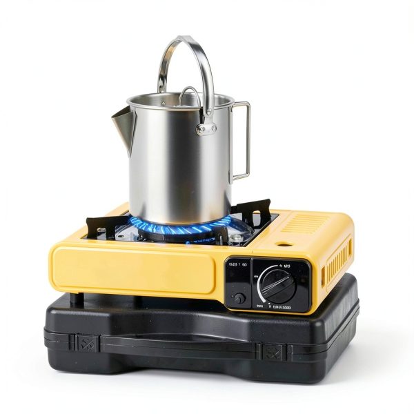 Zalaxt Stainless Steel Moka Pot Camping Coffee Maker Silver 1.2L-6