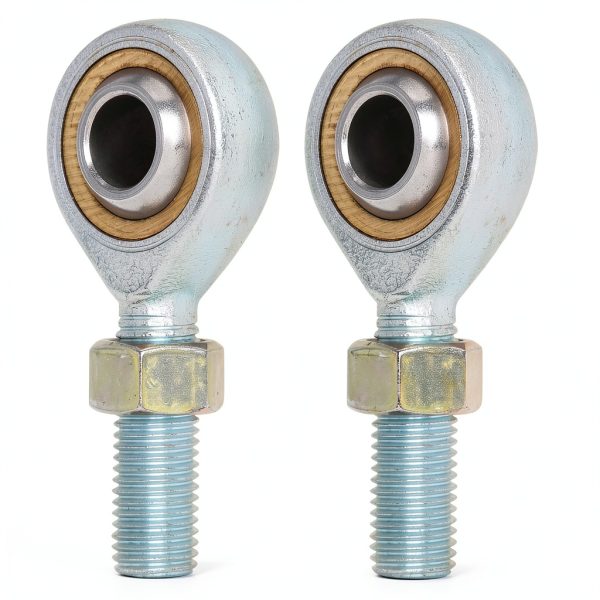 M10 x1.25mm Rod End Bearing 10mm Bore Left Right Hand Thread, Ball Joint Self-Lubricating Heim Joint Rod Ends,Includes Jam Nuts for ATV Quad Buggy Drift Trike Golf Cart 4 Wheelers Go Kart-1