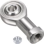 uxcell SSI6T/K 6mm Rod End Bearing M6x1 Thread Stainless Steel-0