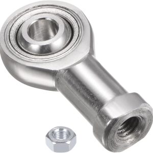uxcell SSI6T/K 6mm Rod End Bearing M6x1 Thread Stainless Steel-0
