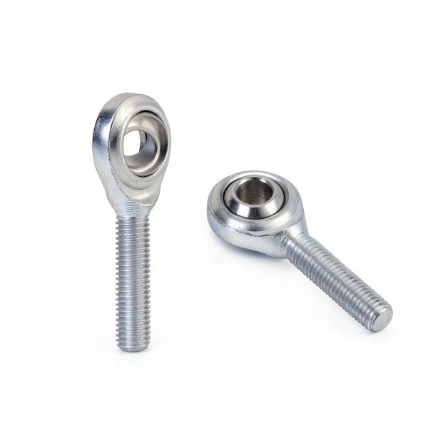 4pcs CM4 Rod End Joint Bearing - [1/4" Bore, 1/4-28 UNF Right Hand Thread] Male Rod End with Jam Nuts, 45# Carbon Steel-2