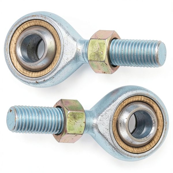 M10 x1.25mm Rod End Bearing 10mm Bore Left Right Hand Thread, Ball Joint Self-Lubricating Heim Joint Rod Ends,Includes Jam Nuts for ATV Quad Buggy Drift Trike Golf Cart 4 Wheelers Go Kart-3