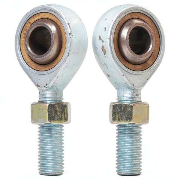 M10 x1.25mm Rod End Bearing 10mm Bore Left Right Hand Thread, Ball Joint Self-Lubricating Heim Joint Rod Ends,Includes Jam Nuts for ATV Quad Buggy Drift Trike Golf Cart 4 Wheelers Go Kart-5