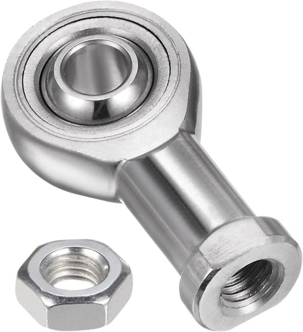 uxcell SSI8T/K 8mm Rod End Bearing stainless steel hand-0