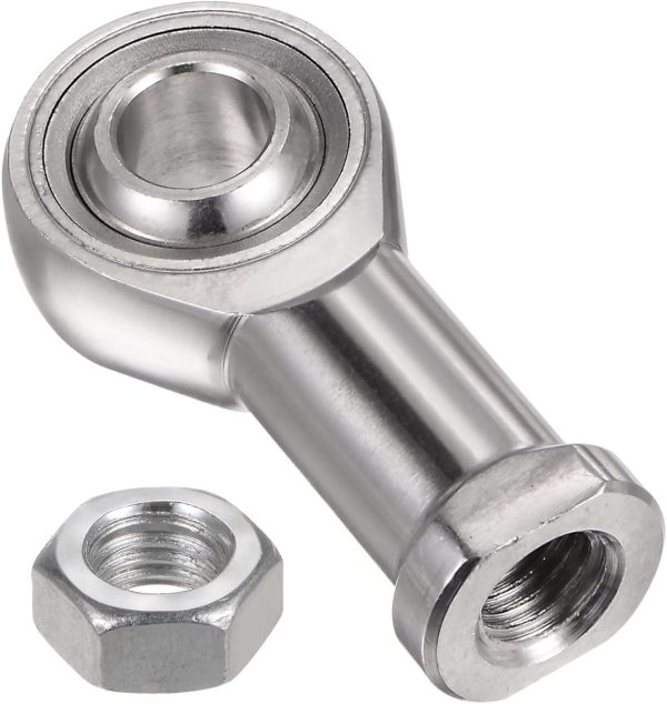12mm Rod End Bearing uxcell M12x1.75 Female Right Hand Stainless Steel-0