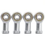 4 pcs Female Rod End Joint Bearing M10x1.25-0