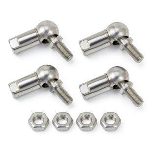 Ball Head Joint Rod End Bearing M6 Right Thread HIPICCO Carbon Steel-0