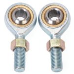 M10 x1.25mm Rod End Bearing 10mm Bore Left Right Hand Thread, Ball Joint Self-Lubricating Heim Joint Rod Ends,Includes Jam Nuts for ATV Quad Buggy Drift Trike Golf Cart 4 Wheelers Go Kart-0
