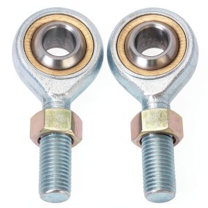 M10 x1.25mm Rod End Bearing 10mm Bore Left Right Hand Thread, Ball Joint Self-Lubricating Heim Joint Rod Ends,Includes Jam Nuts for ATV Quad Buggy Drift Trike Golf Cart 4 Wheelers Go Kart-0