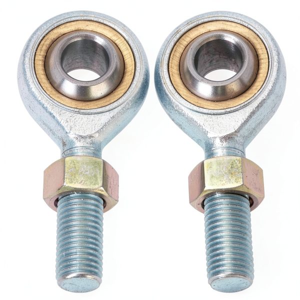 M10 x1.25mm Rod End Bearing 10mm Bore Left Right Hand Thread, Ball Joint Self-Lubricating Heim Joint Rod Ends,Includes Jam Nuts for ATV Quad Buggy Drift Trike Golf Cart 4 Wheelers Go Kart-0