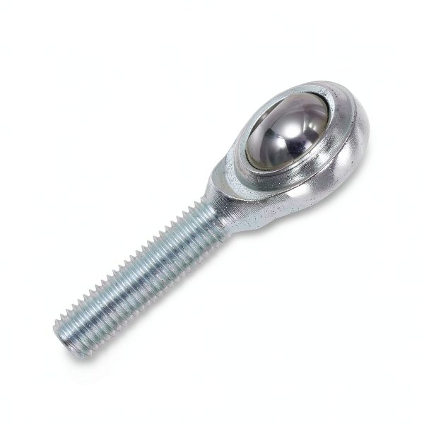 4pcs CM4 Rod End Joint Bearing - [1/4" Bore, 1/4-28 UNF Right Hand Thread] Male Rod End with Jam Nuts, 45# Carbon Steel-1