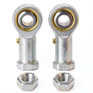 uxcell 2pcs PHSB5 Female Rod End Bearing with Jam Nut-0