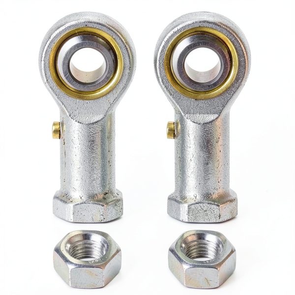 uxcell 2pcs PHSB5 Female Rod End Bearing with Jam Nut-0
