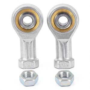 uxcell PHSA6 Female Rod End Bearing M6 Left Hand Thread with Jam Nuts-0