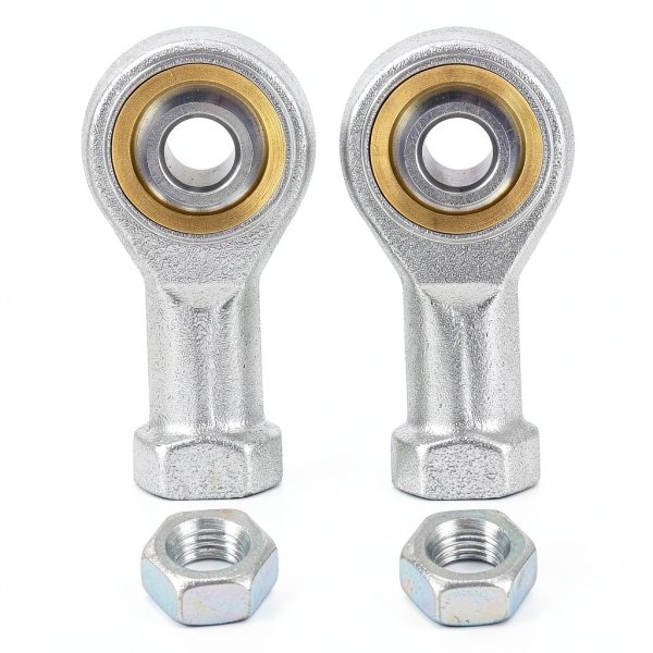 uxcell PHSA6 Female Rod End Bearing M6 Left Hand Thread with Jam Nuts-0
