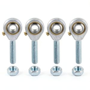 uxcell POSB4 Rod End Bearing 1/4" 1/4-28 RH Self Lubricating Jam Nuts-0